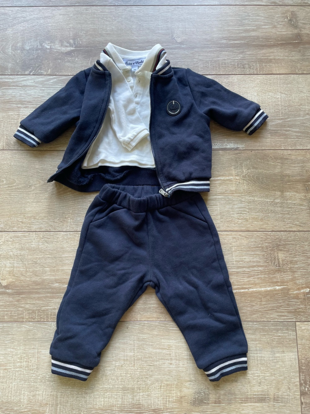 Tartine et Chocolat Navy Sweatpants for baby boy
